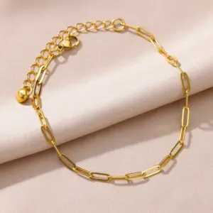 Stainless Steel Imitation Pearl Anklets for Women Gold Color Chain Ankle Bracelet Anklet Summer Beach Jewelry Accessories Gift