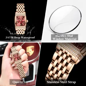POEDAGAR Luxury Watch For Woman Waterproof Stainless Steel Ladies Quartz Watch Sports Elegant Women Watches Fashion Female Reloj