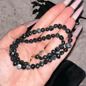 Real Natural Baroque Freshwater Pearl Choker Necklace for Women Girl Gift Popular AA 5-6mm 8-9mm Pearl Jewelry Necklace