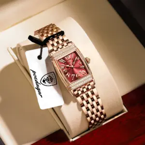 POEDAGAR Luxury Watch For Woman Waterproof Stainless Steel Ladies Quartz Watch Sports Elegant Women Watches Fashion Female Reloj