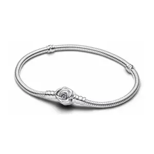 Original 925 Silver Moments Bracelets Rose Gold Golden Love Heart Clasp Bead Charm Bracelet For Women DIY Jewelry Gifts
