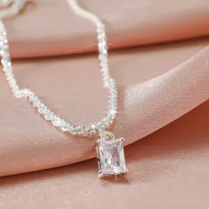New 925 Sliver Plated CZ Anklet Bracelets for Women Girl Trendy Waterproof Zircon Charm Dainty Layer Chain Anklets Jewelry Gifts