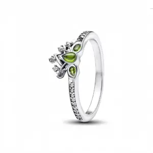 Best selling 925% pure silver temperament Minnie heart shaped princess crown ring for ladies DIY fine jewelry exquisite gift
