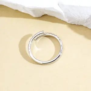 Lab Grown Diamond Rings Platinum PT950 Diamonds Ring For Woman Girls In Stock MSR-1838