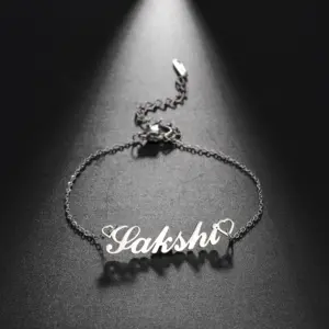 Lemegeton Customized Name Anklets for Women Men Personalized Foot Anklet Stainless Steel Chain Anklet Beach Summer Jewelry Gifts