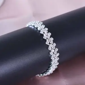 Fashion Rhinestone Chain Anklets For Women Luxury Shining Anklet Bracelet On Leg Female Wedding Party Jewelry Foot Accessories