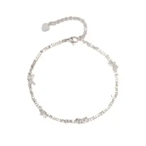 VENTFILLE 925 Sterling Silver Butterfly Bracelet for Girl Bead String Design Insect Fashion Versatile Jewelry Gift Dropshipping