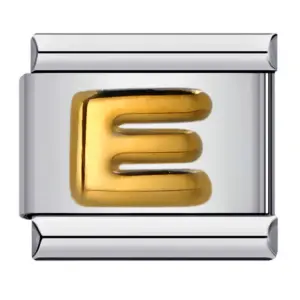 Trendy Italian Charms Bracelet 26 English A-Z Letter Name Custom Gold Color DIY Jewelry Making Gift Hand Bangle Chain Jewellry