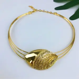 TITI Luxury Design Jewelry Set For Women Dubai Nigeria Jewelry Quality Necklace Big Earrings Bangle Wedding Party Gift