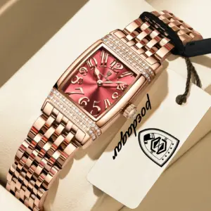 POEDAGAR Luxury Watch For Woman Waterproof Stainless Steel Ladies Quartz Watch Sports Elegant Women Watches Fashion Female Reloj