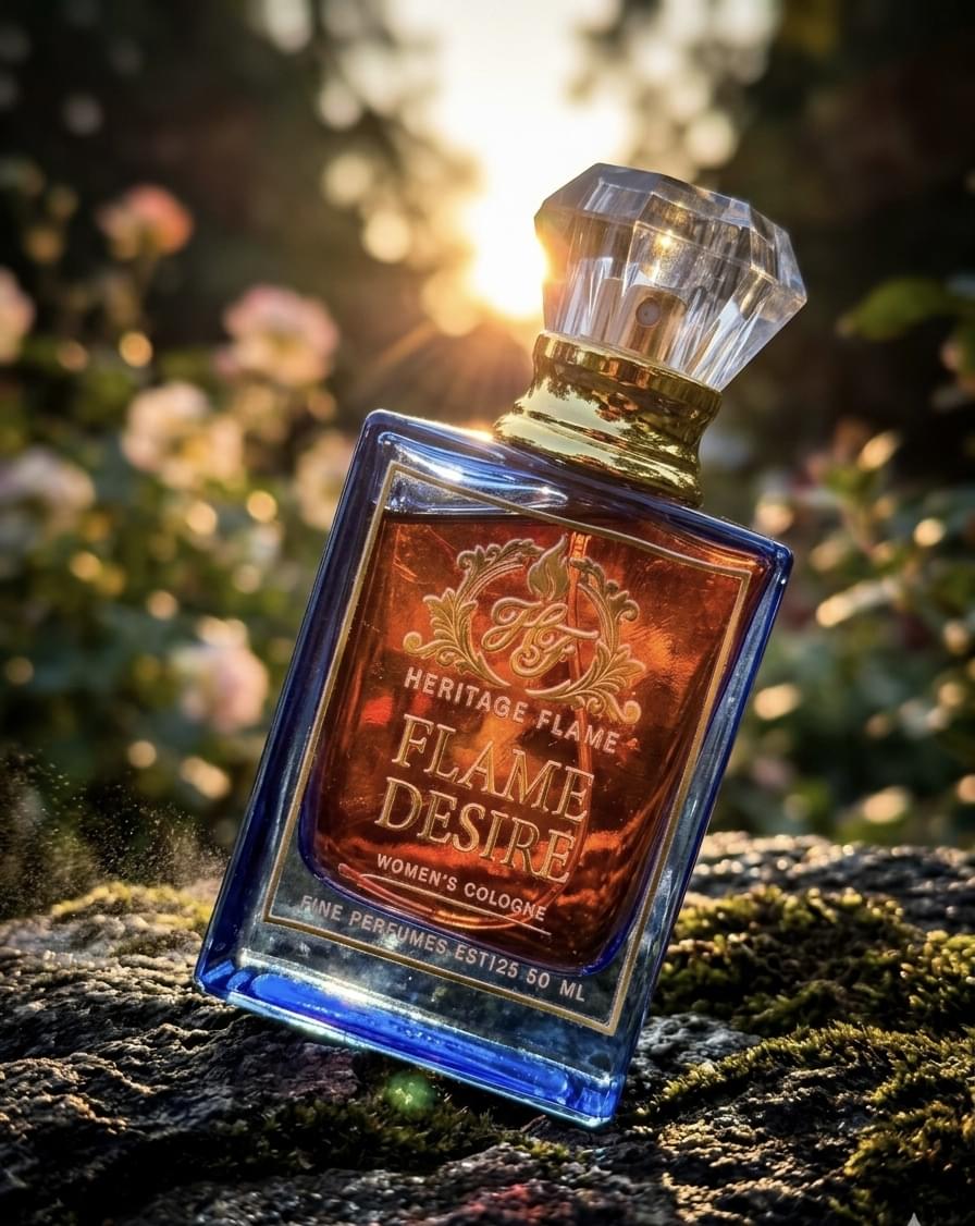 Heritage Flame -Flame Desire Women,s perfume – 50ml Long Lasting Floral Fruity Fragrance.