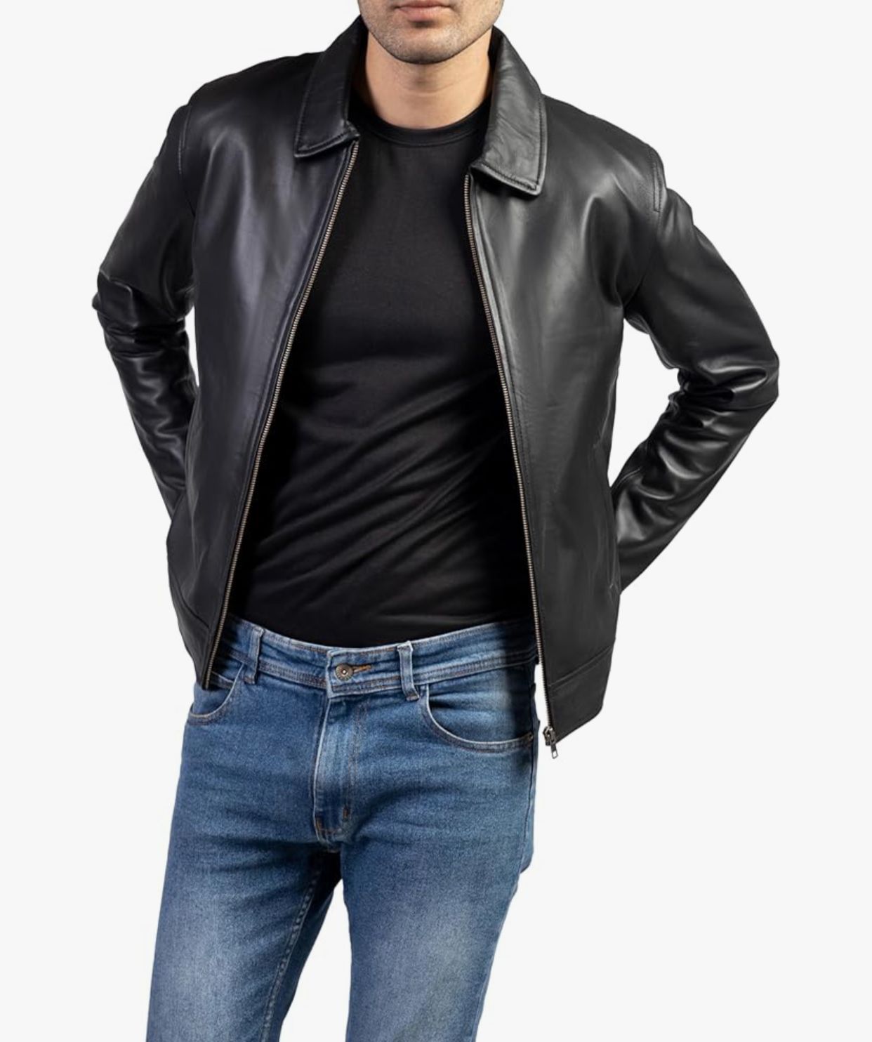Genuine Sheep Leather Jacket Handmade In Karachi 100% Genuine COD Available