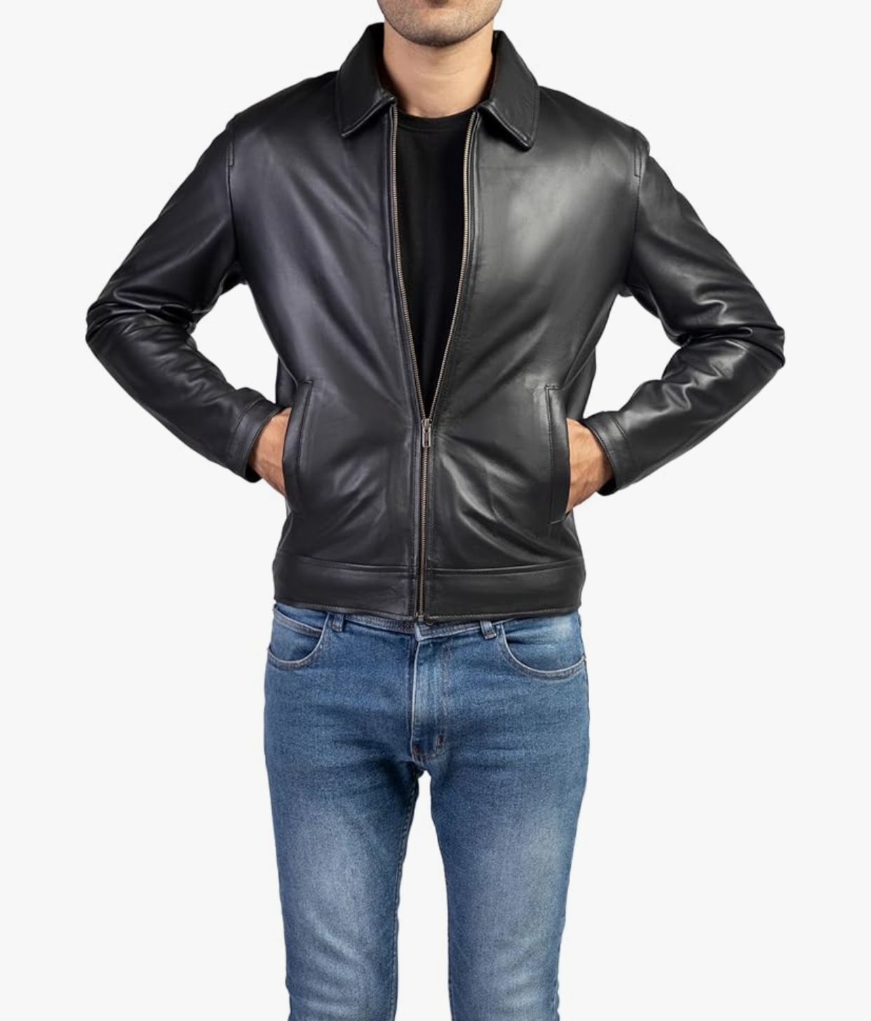 Genuine Sheep Leather Jacket Handmade In Karachi 100% Genuine COD Available