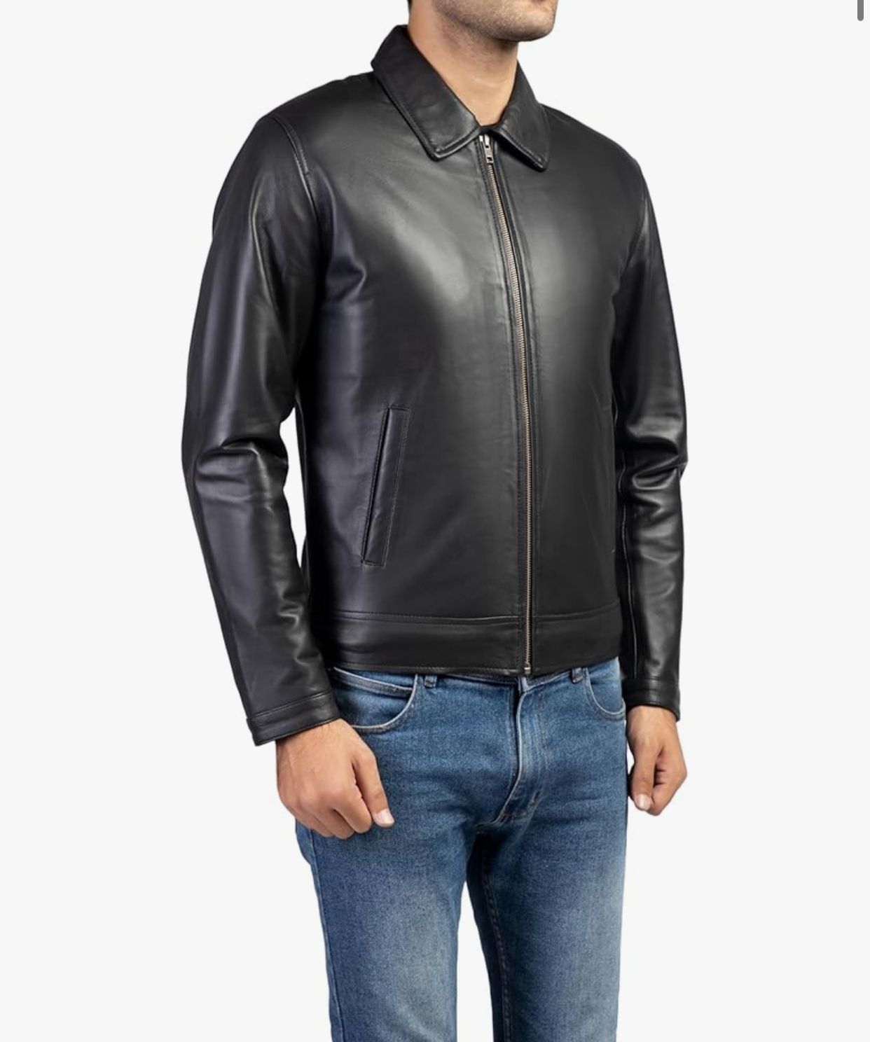 Genuine Sheep Leather Jacket Handmade In Karachi 100% Genuine COD Available